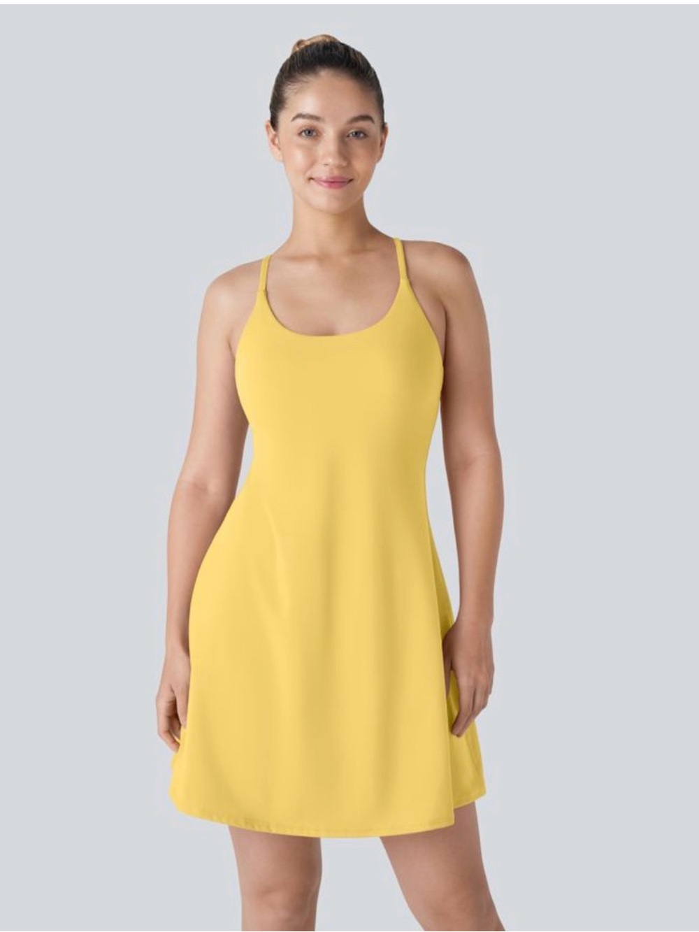 SoftlyZero™ Plush Backless Active Dress-Longer Length-Easy Peezy Edition. Size S